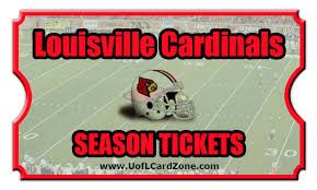 2019 Louisville Cardinals Season Football Tickets All Home