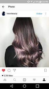 Violet Metallic Ash Blonde Dark Hair Balayage Balayage Hair Balayage Hair Dark Balayage Hair Blonde Long