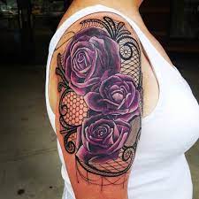 It can be as big or as small as you would like. Forearm Rose And Lace Tattoo Novocom Top