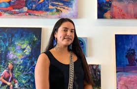 Netflix Gentefied's Artist Behind Ana's Paintings: Emilia Cruz Profile