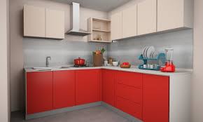 kitchen design l shape india