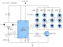 It does so thanks to feedback—the timing capacitor is connected to the trigger. How To Design A Circuit With The 555 Timer Where I Can Vary The Brightness Of An Led Array Using A Potentiometer Quora