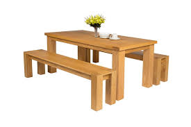 This comes as a set with one matching oak bench and is finished in natural osmo. Riga 180cm Oak Table 2 Cambridge 180cm Bench Set