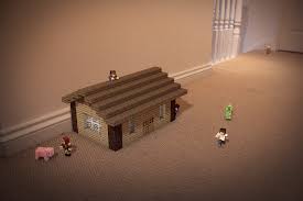 You follow the tips in the tutorial to pretend you're playing minecraft in real life. Minecraft House In Real Life By Brodielawrence On Deviantart