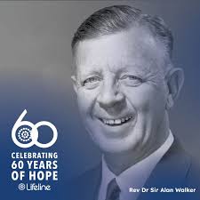 Did you know, in July 1958, Lifeline founder, Reverend Dr Sir Alan Walker,  first recorded the notion behind Lifeline in his diary? He was deeply  inspired by the story of John Flynn (