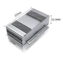 Electronic Aluminum Heat Sinks PCB Box Electronic Power Box Enclosure