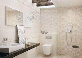 Composite de fibres de bois agglomérées extrêmement résistant les + : Salle De Bain Beige Idees De Carrelage Meubles Et Deco