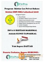 Soal tes masuk sma labschool. Les Privat Seleksi Smp Sma Labschool Tangerang Selatan Jualo