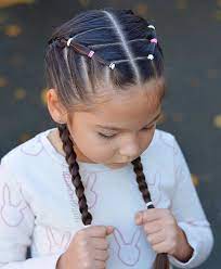 Elastics Und French Braids Fur Schule Und Gymnastik Habt Einen Schonen Mittwo Elastics Und French Bra Kids Hairstyles Girls Girl Hair Dos Lil Girl Hairstyles