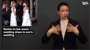 I'm literally dizzy from shaking my head so hard. The Daily Moth Mother In Law Wears Wedding Dress To Son S Wedding Facebook