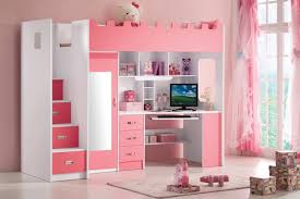 Avec son côté réversible, je sais que je suis tranquille pour. Fille Lit Mezzanine Avec Bureau Et Armoire Novocom Top