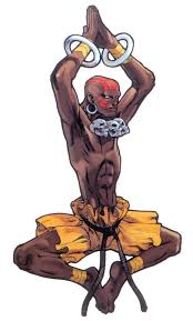 Dhalsim, as he appears in street fighter ex3. Street Fighter Zero 3 Dhalsim