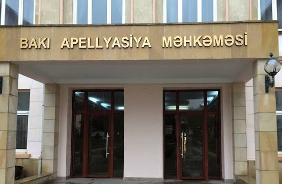 Bakı Apellyasiya Məhkəməsində yenilik -