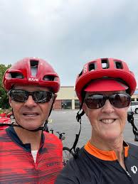 My first ride with my new knee, worked great had a great day