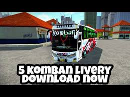 Komban Livery For Bus Simulator Indonesia Preuzmi Komban kaaliyan livery for nucleus bus. komban livery for bus simulator