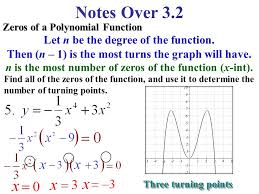 Find the coefficients a, b, c and d. Notes Over 3 2 Graphs Of Polynomial Functions Continuous Functions Non Continuous Functions Polynomial Functions Are Continuous Ppt Download
