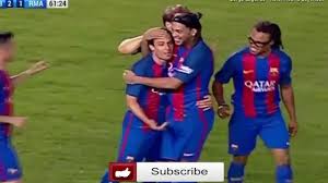 Jadwal el clasico barcelona legends vs real madrid leyendas pada rabu 21 juli 2021 tayang di barca tv. Fc Barcelona Legends Vs Real Madrid Legends April 28th 2017 All Goals And Highlights Youtube