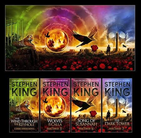 The Dark Tower Series Paperback Covers II - Fine Art Print