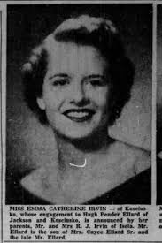 Emma Catherine Irvin Ellard (1933-2010)