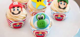 This made it look like super mario was popping up out of the cake. Kara S Party Ideas Diy Super Mario Bros Birthday Party Kara S Party Ideas
