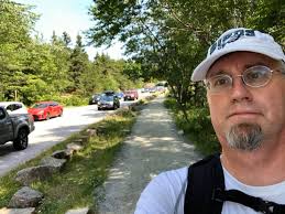 Chance Encounter in Acadia National Forest, Bar Harbor, Maine