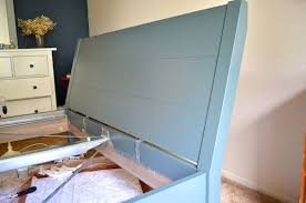 Rachel Schultz Painting Our Ikea Bed Palette Bed Diy Malm Bed Ikea Malm Bed