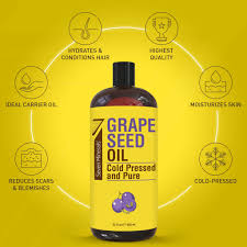 Do you know how hard the oil in your vehicle works to keep the car going? Pure Cold Pressed Grapeseed Oil Big 32 Fl Oz Bottle Non Gmo Hexan Seven Minerals