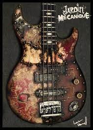Steampunk Bass Looks Nice Bass Guitar Bass Guitar Notes Guitar