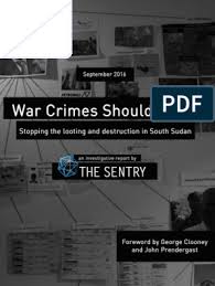 Dèng lún 邓伦 (có hình ảnh). Sentry Wcsp Final South Sudan Money Laundering