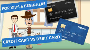 The difference between credit and debit transactions is this: Credit Cards Vs Debit Cards Simple Pros Cons For Kids