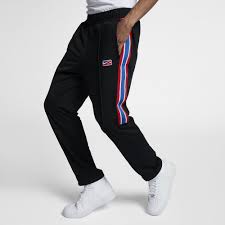 Black And Red Joggers Mens Mens Nike Nikelab X Rt Riccardo Tisci Premium Lifestyle Track Pants Black Large Nike Pants Mens Jogger Pants Men Casual Track Pants