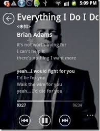 Android Music Player With Lyrics And Album Art Ttpod