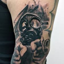 We have gas mask tattoo ideas, designs, symbolism and we explain the meaning behind the tattoo. Neo Traditional Traditional Gun Tattoo Novocom Top