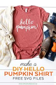 Free Hello Pumpkin Svg Files Fall Svg Cut File Pineapple Paper Co