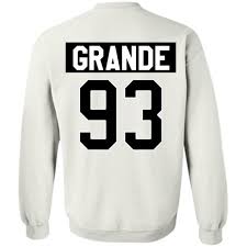 Shop exclusive music and merch from the official ariana grande store. 1993 Birth Crewneck Pullover Hoodie Ariana Grande 93 Sweatshirt Tour Merch Music Gifts Concert Vintage Birthday Gift Rebel Sweater Hoodies Hoodies Sweatshirts