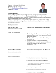 Dont panic , printable and downloadable free cover letter for cv document controller employee we have created for you. Job Profile Of Document Controller Yerat