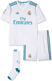 Real madrid club de fútbol (spanish pronunciation: Adidas Unisex Kids Real Madrid Real Madrid Home Mini Kit Amazon Co Uk Sports Outdoors