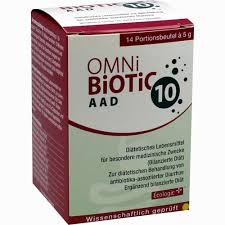 Поддържат и оптимизират процеса на храносмилане. Omni Biotic 10 Aad Pulver Informationen Und Inhaltsstoffe