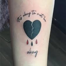 Ink blots are used to create the outline of the heart while smears of vivid pinks and purple color the tattoo. Heart Tattoo Designs 15 Inspiring Designs In 2021