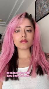 Debbie Hill Pink Hair