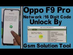 Oppo f5/a71 direct network unlock just 1 click oppo mobile network unlock tool. Oppo F9 Pro Network 16 Digit Code Unlock By Gsm Solution Tool Youtube