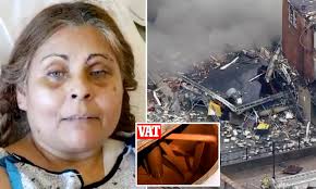 Woman reveals she fell into a vat of CHOCOLATE in Pennsylvania explosion  which saved her life