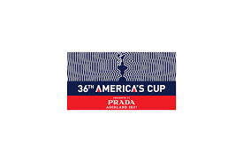 The america's cup will be hosted within auckland's waitematā harbour and hauraki gulf with events running from december 2020 to march 2021. 36th America S Cup The Prada Cup Logo Marc Newson Ltd