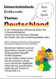 Maybe you would like to learn more about one of these? Deutschland Qiuz Fur Senioren Zum Benennen Der Bundeslander Und Stadte