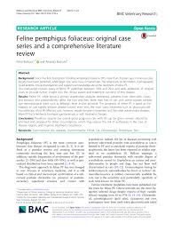 Pemphigus foliaceus is an autoimmune disease that causes itchy blisters to form on your skin. Pdf Feline Pemphigus Foliaceus Original Case Series And A Comprehensive Literature Review