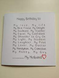 Finding a great gift for your husband can be a challenge. Unique Gift For Husband Fine Photo Birthday Cards For Boyfriend Husband Birthday Card 30th Birthday Cards