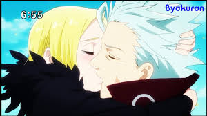 En la imagen estan ban y sakura. Nanatsu No Taizai Ban Y Elaine