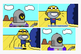 His super is a crazy cart spin that clobbers anyone around him.. Brawl Stars Comics Carl Hd Png Download Transparent Png Image Pngitem