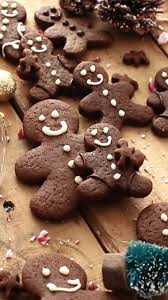 Chocolate Gingerbread Men Cookies Also The Crumbs Please Video Christmas Baking Recipes Chocolate Gingerbread Cookies Gingerbread Recipe