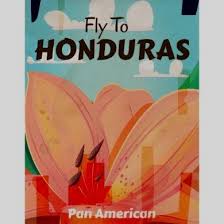 Honduras Vintage Vacation Poster Retro Honduras Vacation Poster Honduras Is A Republic In Central Amer Travel Posters Honduras Travel Vintage Travel Posters